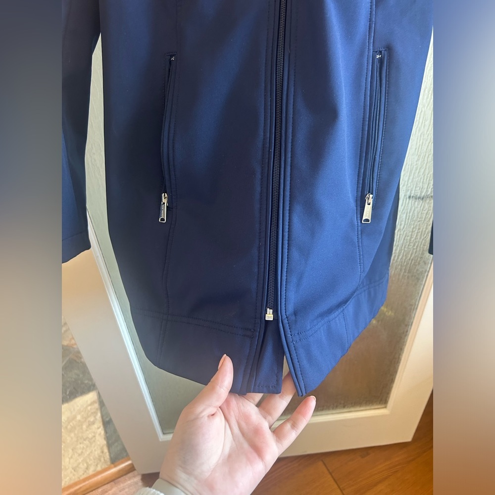 Andrew Marc Water Repellent Hooded Jacket - Picture 8 of 14